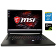Игровой ноутбук MSI GS65 8RF Stealth Thin / 15.6" (1920x1080) IPS / Intel Core i7-8750H (6 (12) ядра по 2.2 - 4.1 GHz) / 16 GB DDR4 / 512 GB SSD / nVidia GeForce GTX 1070 Max-Q, 8 GB GDDR5, 256-bit / WebCam / Win 10 Home - 1