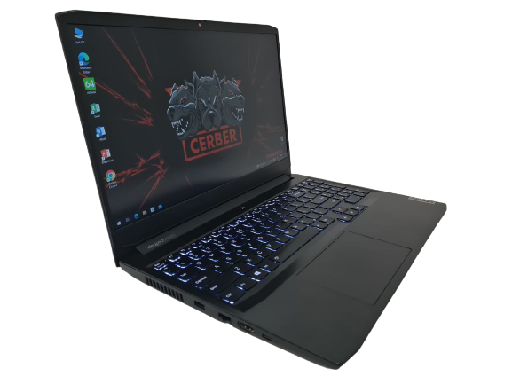 Игровой ноутбук Lenovo IdeaPad Gaming 3 / 15.6&quot; (1920x1080) IPS / AMD Ryzen 5 5600H (6 (12) ядер по 3.3 - 4.2 GHz) / 8 GB DDR4 / 512 GB SSD / nVidia GeForce RTX 3050, 4 GB GDDR6, 128-bit / WebCam - 3