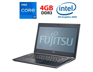 БУ Ноутбук Fujitsu Б-класс LifeBook FGNB225 / 13.3&quot; (1366x768) TN / Intel Core i7-2620M (2 (4) ядра по 2.7 - 3.4 GHz) / 4 GB DDR3 / 500 GB HDD / Intel HD Graphics 3000 / WebCam из Европы в Харкові