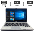 Ультрабук Б-класс Fujitsu LifeBook S935 / 13.3" (1920x1080) IPS Touch / Intel Core i5-5300U (2 (4) ядра 2.3 - 2.9 GHz) / 8 GB DDR3 / 256 GB SSD / Intel HD Graphics 5500 / WebCam / VGA / Windows 10 Pro - 1