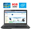 Ноутбук Acer TravelMate P273-M / 17" (1600x900) TN / Intel Core i3-3110M (2 (4) ядра по 2.4 GHz) / 8 GB DDR3 / 128 GB SSD / Intel HD Graphics 4000 / WebCam - 1