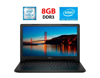 БУ Ноутбук Dell Latitude 3570 / 15&quot; (1366x768) TN / Intel Core i3-6100U (2 (4) ядра по 2.3 GHz) / 8 GB DDR3 / 256 GB SSD / Intel HD Graphics 520 / WebCam из Европы в Харкові