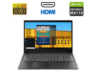 БУ Ноутбук Б-класс Lenovo IdeaPad S145-15IWL / 15.6&quot; (1920x1080) TN / Intel Pentium Gold 5405U (2 (4) ядра по 2.3 GHz) / 8 GB DDR4 / 500 GB HDD / nVidia GeForce MX110, 2 GB GDDR5, 64-bit / WebCam / HDMI из Европы в Харькове