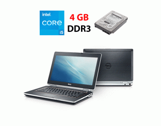 БУ Ноутбук Б-класс Dell Latitude E6320 / 13.3&quot; (1366x768) TN / Intel Core i5-2520M (2 (4) ядра по 2.5 - 3.2 GHz) / 4 GB DDR3 / 500 GB HDD / Intel HD Graphics 3000  / WebCam / VGA из Европы в Харькове