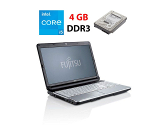БУ Ноутбук Б-класс Fujitsu Lifebook A532 / 15.6'' (1366x768) TN / Intel Core i5-3210M (2 (4) ядра по 2.5 - 3.1 GHz) / 4 GB DDR3 / 500 GB HDD / Intel HD Graphics 4000 / WebCam из Европы в Харкові