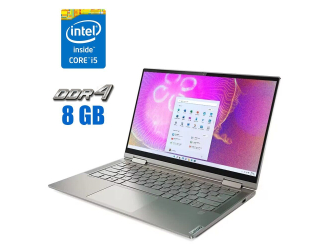 БУ Ноутбук-трансформер Lenovo Yoga C740-14IML / 14&quot; (1920x1080) IPS Touch / Intel Core i5-10210U (4 (8) ядра по 1.6 - 4.2 GHz) / 8 GB DDR4 / 240 GB SSD / Intel UHD Graphics / WebCam  из Европы в Харькове
