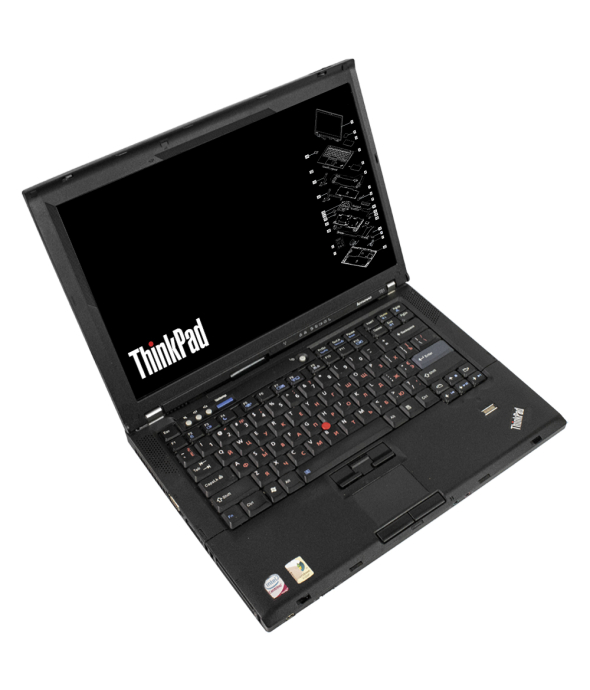 Ноутбук 14.1&quot; Lenovo ThinkPad T61 Intel Core 2 Duo T7300 4Gb RAM 80Gb HDD - 1