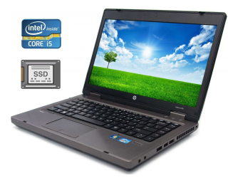 БУ Ноутбук HP ProBook 6470b / 14&quot; (1366x768) TN / Intel Core i5-2410M (2 (4) ядра по 2.3 - 2.9 GHz) / 8 GB DDR3 / 120 GB SSD / Intel HD Graphics 3000 / WebCam из Европы в Харькове