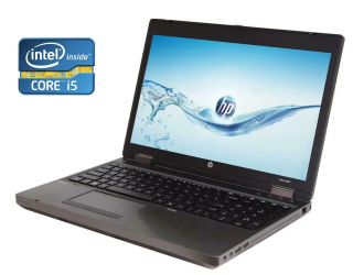 БУ HP EliteBook 6560b / 15.6&quot; (1600x900) TN / Intel Core i5-2520M (2 (4) ядра по 2.5 - 3.2 GHz) / 4 GB DDR3 / 128 GB SSD / Intel HD Graphics 3000 / WebCam / DVD-RW из Европы в Харкові