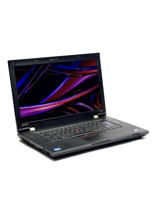 Ноутбук A-класс Lenovo ThinkPad L520 / 15.6&quot; (1366x768) TN / Intel Core i5-2410M (2 (4) ядра по 2.3 - 2.9 GHz) / 4 GB DDR3 / 128 GB SSD / Intel HD Graphics 3000 / WebCam / DVD-RW / Win 10 Pro - 4