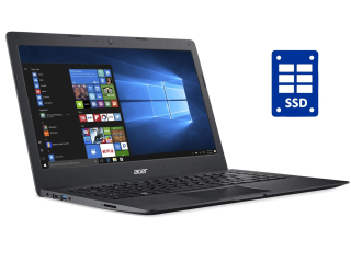 БУ Ультрабук А-класс Acer Swift SF114-31-C1GS / 14&quot; (1920x1080) TN / Intel Celeron N3060 (2 ядра по 1.6 - 2.48 GHz) / 4 GB DDR3 / 64 GB SSD / Intel HD Graphics 400 / WebCam / Win 10 Home из Европы
