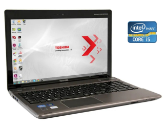 БУ Ноутбук Б-класс Toshiba Satellite P855-S5312 / 15.6&quot; (1366x768) TN / Intel Core i5-3210M (2 (4) ядра по 2.5 - 3.1 GHz) / 8 GB DDR3 / 240 GB SSD / Intel HD Graphics 4000 / WebCam / DVD-ROM / Win 10 Home из Европы