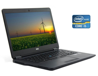 БУ Ультрабук Dell Latitude E7470 / 14&quot; (1920x1080) TN / Intel Core i5-6300U (2 (4) ядра по 2.4 - 3.0 GHz) / 16 GB DDR4 / 256 GB SSD / Intel HD Graphics 520 / WebCam / Win 10 из Европы в Харкові