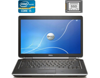БУ Ноутбук Dell Latitude E6430 / 14&quot; (1366x768) TN / Intel Core i5-3210M (2 (4) ядра по 2.5 - 3.1 GHz) / 4 GB DDR3 / 120 GB SSD / Intel HD Graphics 4000 / HDMI из Европы в Харкові