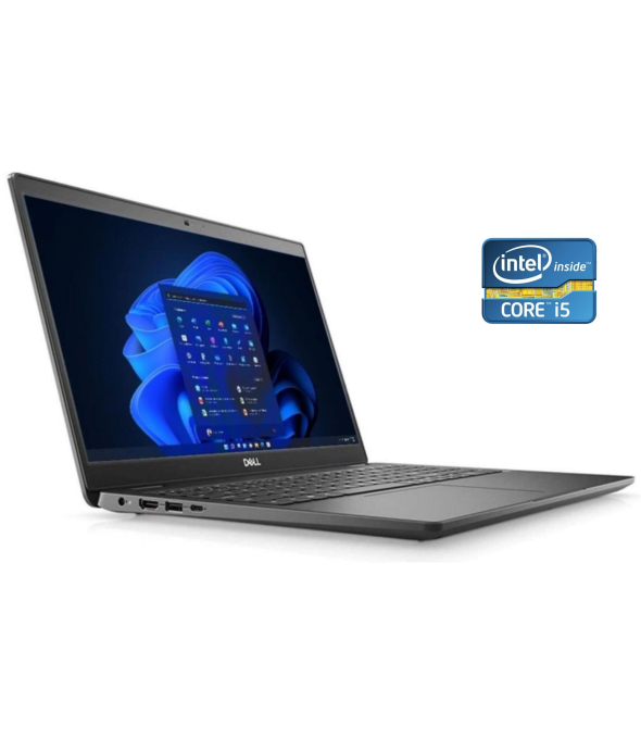 Ноутбук Dell Latitude 3520 / 15.6&quot; (1920x1080) IPS / Intel Core i5-1135G7 (4 (8) ядра по 2.4 - 4.2 GHz) / 8 GB DDR4 / 240 GB SSD / Intel Iris Xe Graphics / WebCam / Win 11 Pro - 1