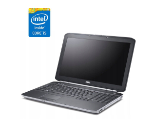БУ Ноутбук Б-класс Dell Latitude E5520 / 15.6&quot; (1366x768) TN / Intel Core i5-2520M (2 (4) ядра по 2.5 - 3.2 GHz) / 4 GB DDR3 / 240 GB SSD / Intel HD Graphics 3000 / WebCam из Европы в Харкові