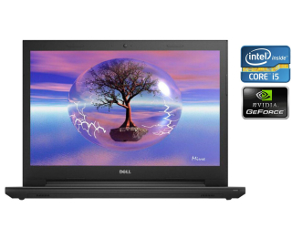 БУ Ноутбук А-класс Dell Inspiron 3542 / 15.6&quot; (1366x768) TN / Intel Core i5-4210U (2 (4) ядра по 1.7 - 2.7 GHz) / 4 GB DDR3 / 128 GB SSD / nVidia GeForce 820M, 1 GB DDR3, 64-bit / WebCam / DVD-RW / Win 10 Pro из Европы в Харкові
