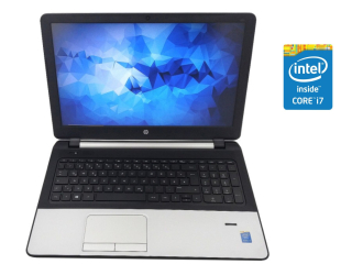 БУ Ноутбук Б-класс HP 350 G1 / 15.6&quot; (1366x768) TN / Intel Core i7-4500U (2 (4) ядра по 1.8 - 3.0 GHz) / 8 GB DDR3 / 480 GB SSD / Intel HD Graphics 4400 / WebCam / DVD-ROM / Win 10 Pro из Европы