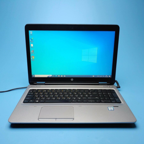 Ноутбук HP ProBook 650 G2 / 15.6&quot; (1920x1080) TN / Intel Core i5-6300U (2 (4) ядра по 2.4 - 3.0 GHz) / 8 GB DDR4 / 200 GB SSD / Intel HD Graphics 520 / WebCam / Win 10 Pro - 2