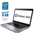 Ноутбук HP EliteBook Folio 1040 G3 / 14" (2560x1440) IPS Touch / Intel Core i5-6200U (2 (4) ядра по 2.3 - 2.8 GHz) / 8 GB DDR4 / 480 GB SSD / Intel HD Graphics 520 / WebCam / 3G - 1