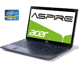 БУ Ноутбук Acer Aspire 5750G / 15.6&quot; (1366x768) TN / Intel Core i5-2450M (2 (4) ядра по 2.5 - 3.1 GHz) / 8 GB DDR3 / 240 GB SSD / Intel HD Graphics 3000 / WebCam / DVD-ROM / Win 10 Pro  из Европы в Харкові
