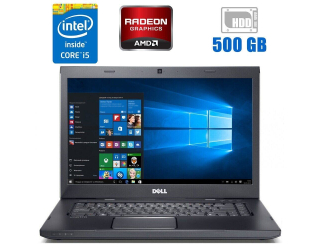 БУ Ноутбук Dell Vostro 3550 / 15.6&quot; (1366x768) TN / Intel Core i5-2520M (2 (4) ядра по 2.5 - 3.2 GHz) / 8 GB DDR3 / 500 GB HDD / AMD Radeon HD 6630M, 1 GB DDR3, 128-bit / WebCam из Европы в Харкові