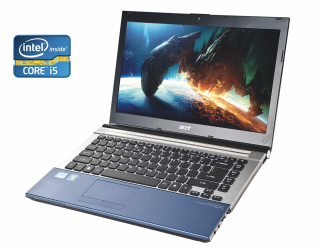 БУ Ноутбук Acer Aspire 4830 / 14&quot; (1366x768) TN / Intel Core i5-2410M (2 (4) ядра по 2.3 - 2.9 GHz) / 8 GB DDR3 / 240 GB SSD / Intel HD Graphics 3000 / WebCam / DVD-RW / Win 10 Pro из Европы в Харькове